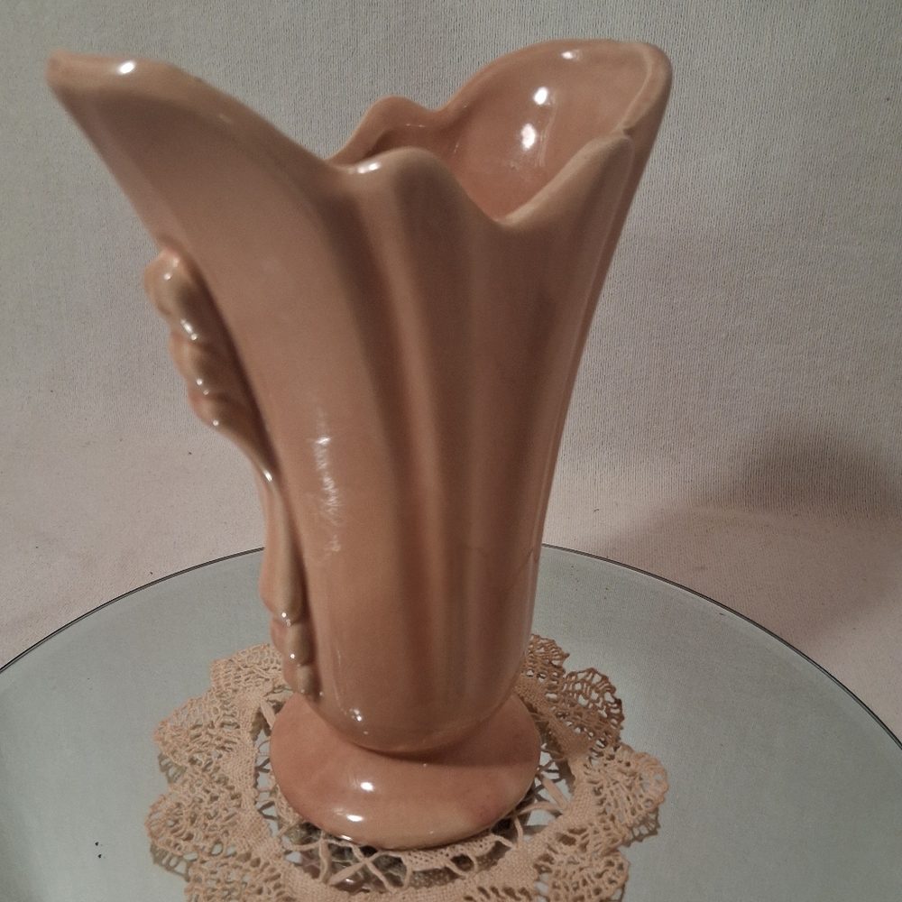 McCoy USA Blush Pink Vase